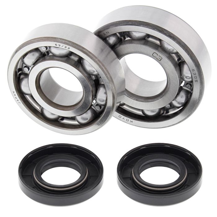 All Balls Crank Shaft Bearings 24-1007 Kawasaki KX125 85-87 NEW SHIPS TODAY