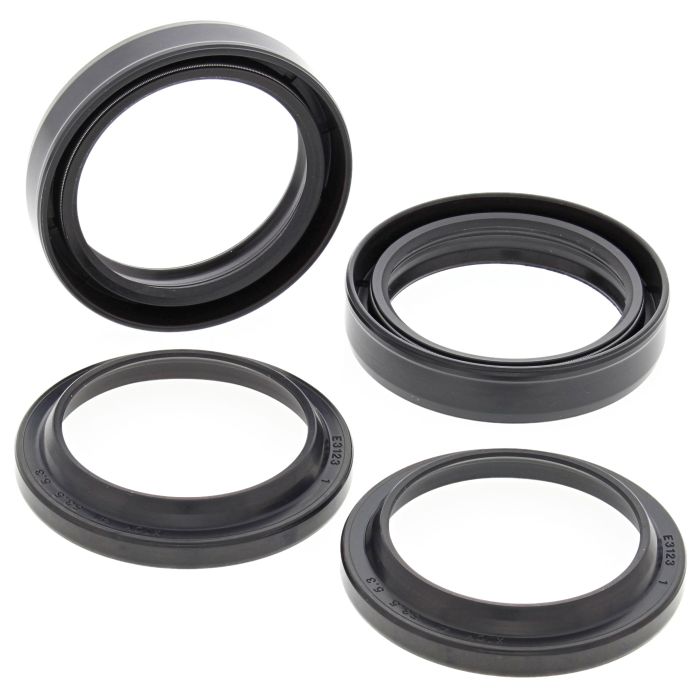 All Balls Fork & Dust Seals 56-128 Kawasaki KX125 82, KXT250 Tecate 86-87 NEW