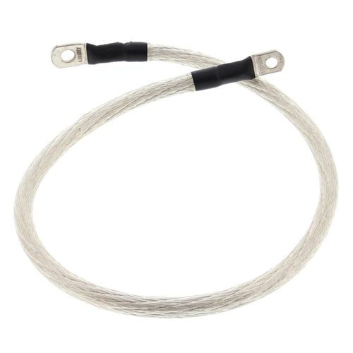 All Balls 25" Silver Cable with 1/4" & 5/16" Lug Terminal 78-125  SHIPS TODAY