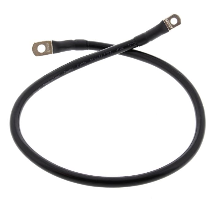 All Balls 27" Black Cable with 1/4" & 5/16" Lug Terminal 78-127-1  SHIPS TODAY